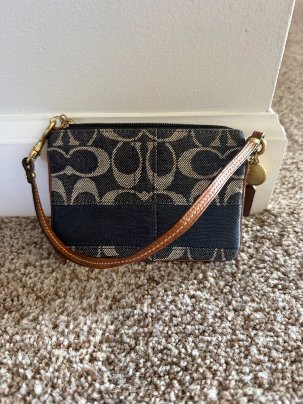 Coach C Denim Tote - Picture 8 of 8